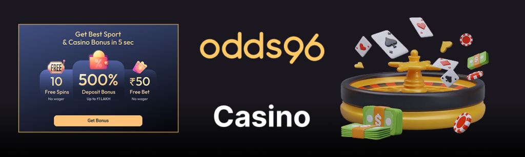 Odds96 Betting and Casino website